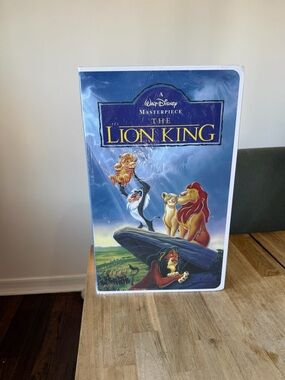 Walt Disney The Lion King VHS Throw Blanket